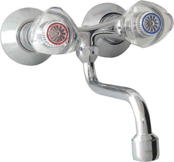 Schmiedl GS Rubinetto per lavello 1/2" con ugello Perla Atmos trasparente, 1 pz