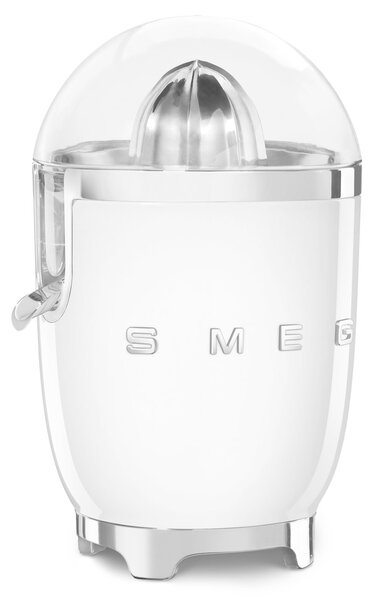 Smeg Spremiagrumi elettrico Beccuccio antigoccia Potenza 70 Watt colore Bianco CJF11WHEU 50's Style
