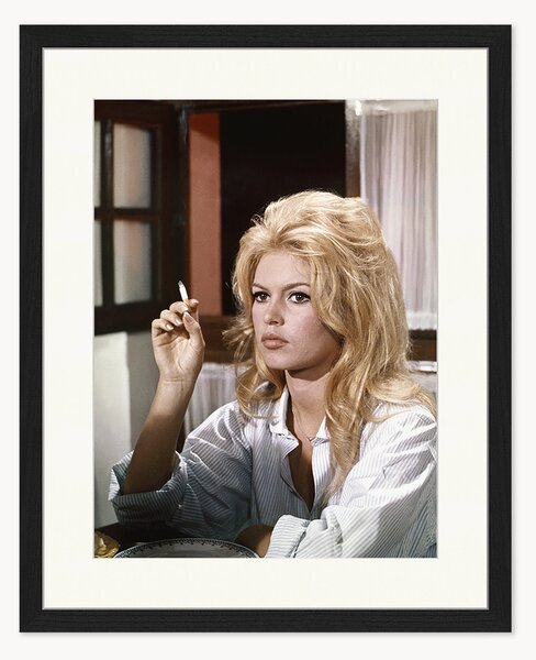 Foto incorniciata fatta a mano Brigitte Bardot