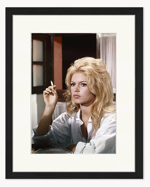 Foto incorniciata fatta a mano Brigitte Bardot