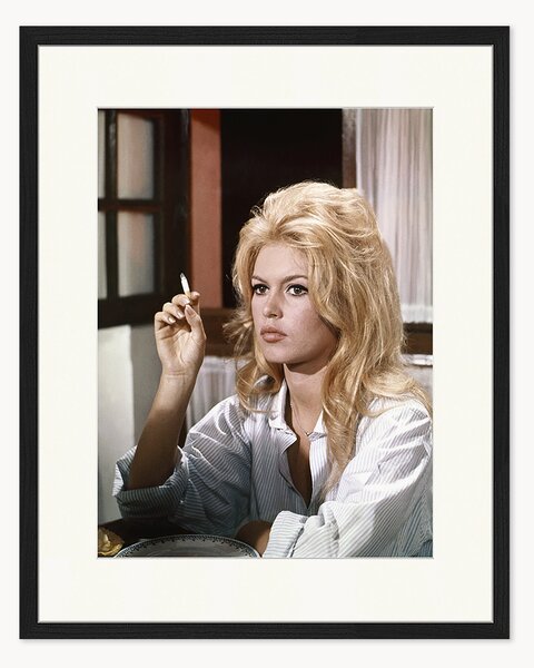 Foto incorniciata fatta a mano Brigitte Bardot
