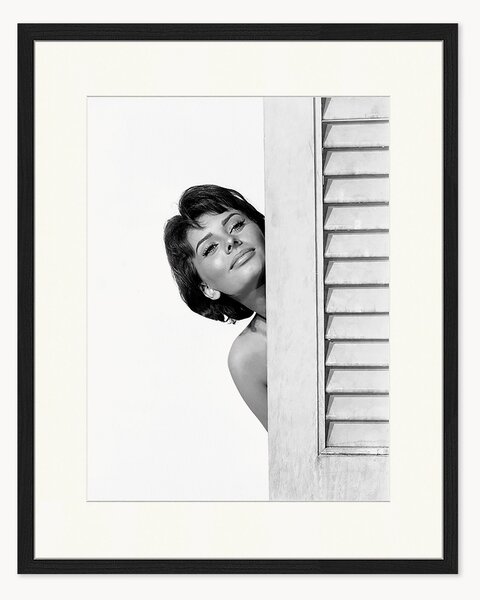 Foto incorniciata fatta a mano Sophia Loren