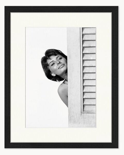 Foto incorniciata fatta a mano Sophia Loren