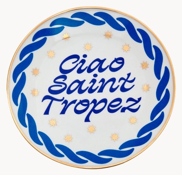 Piatto da dessert Ciao Mondo