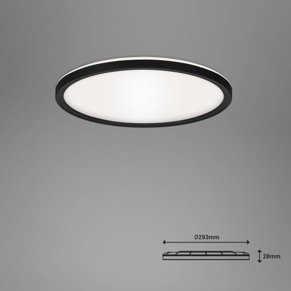 Briloner 7058-015 - Luce LED dimmerabile SLIM LED/18W/230V Wi-Fi Tuya + +TC