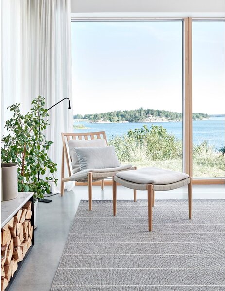 Passatoia da interno/esterno grigia 85x200 cm Belle Concrete – Pappelina