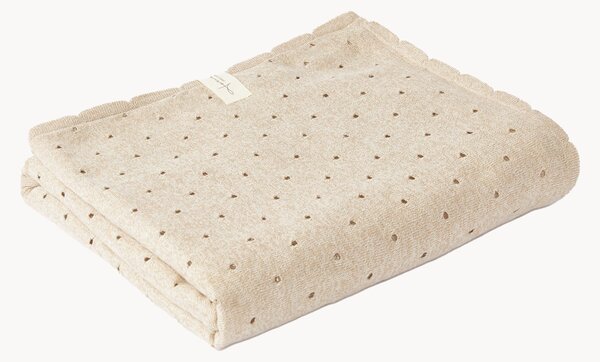 Coperta in cotone fatta a mano Biscuit