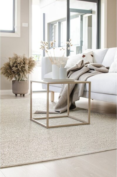 Tappeto da interno/esterno color crema 85x160 cm Mono Linen Vanilla – Pappelina