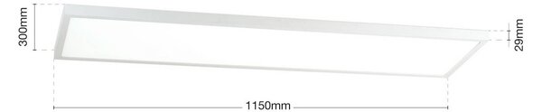 ORION Plafoniera a LED Disc, dimmerabile, Bianco / Opale, Soggiorno / Sala da pranzo, Alluminio, Moderno, Plafoniera LED