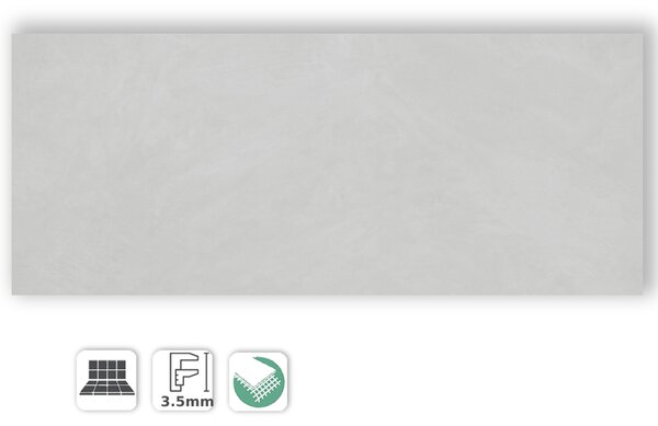 SLIMTECH SRC010 RE EVOLUTION 100x300 - PIASTRELLA GRES SOTTILE 3 MM EFFETTO CEMENTO CHIARO