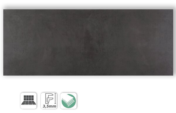 BLEND NERO 100x300 - PIASTRELLA GRES PORCELLANATO SOTTILE 3 MM EFFETTO CEMENTO