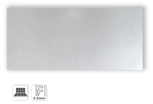 KERLITE BIANCO A3 100x200 - PIASTRELLA GRES SOTTILE 3 MM TINTA UNITA BIANCO
