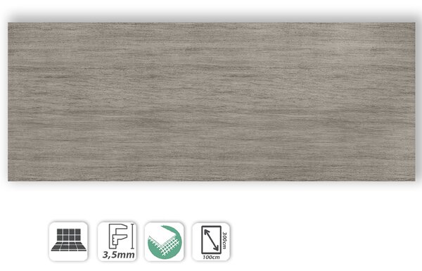 OSSIDIANA VENA GRIGIA I NATURALI 100x300 - PIASTRELLA GRES PORCELLANATO SOTTILE 3 MM EFFETTO PIETRA GRIGIO
