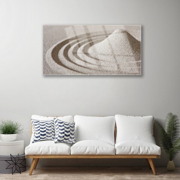 Quadro in vetro Arte della sabbia 100x50 cm 2 appendini