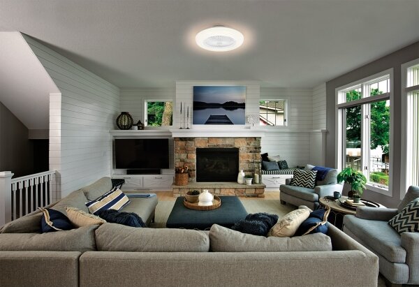 Osram - Lampada da soffitto dimmerabile a LED con ventilatore SMART+ LED/75W/230V Wi-Fi +DO