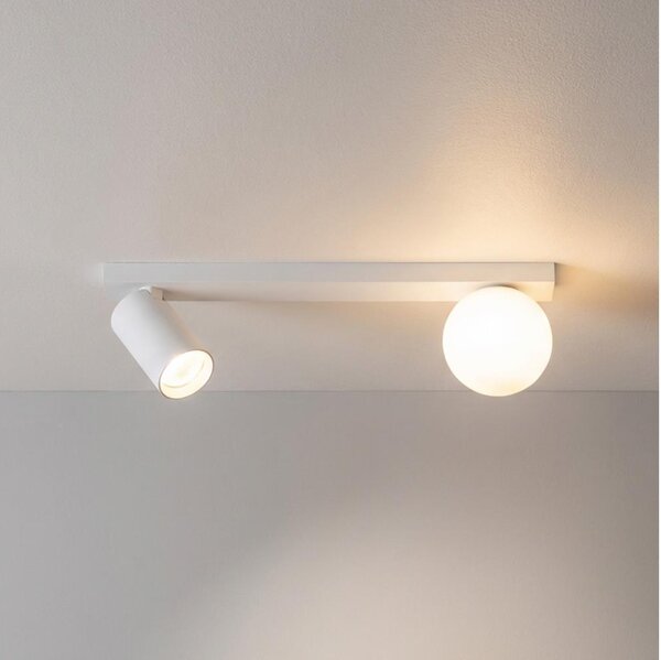 Brilagi - Faretto SELE BALL 1xGU10/30W/230V + 1xG9/10W bianco
