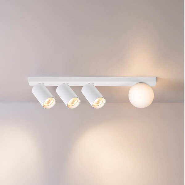 Brilagi - Lampada a spot SELE BALL 3xGU10/30W/230V + 1xG9/10W bianca