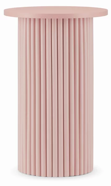 Tavolo ausiliario rotondo - Pink Rythm