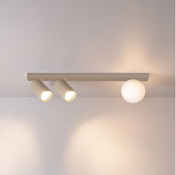 Brilagi - Faretto SELE BALL 2xGU10/30W/230V + 1xG9/10W beige