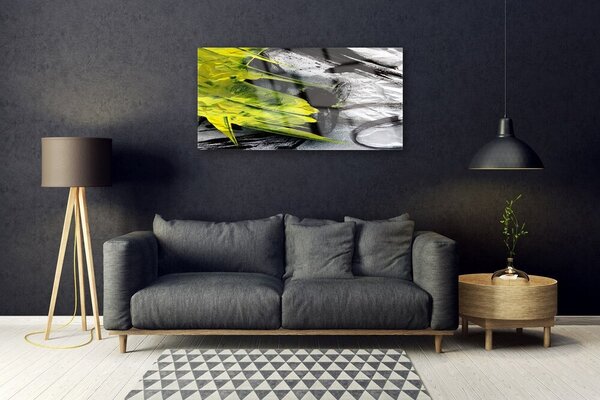 Quadro in vetro Grafica astratta 100x50 cm 2 appendini