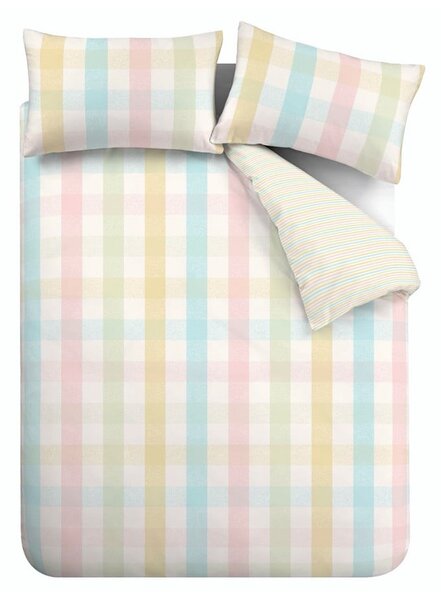Biancheria da letto per letto matrimoniale 200x200 cm Spring Check – Catherine Lansfield