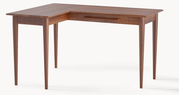 Scrivania rettangolare in legno di mango Paul