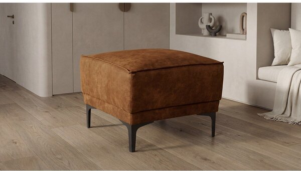 Sgabello in similpelle marrone cognac Copenhagen - Scandic