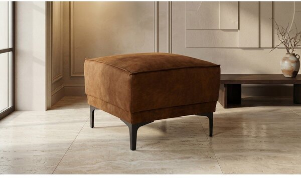 Sgabello in similpelle marrone cognac Copenhagen - Scandic