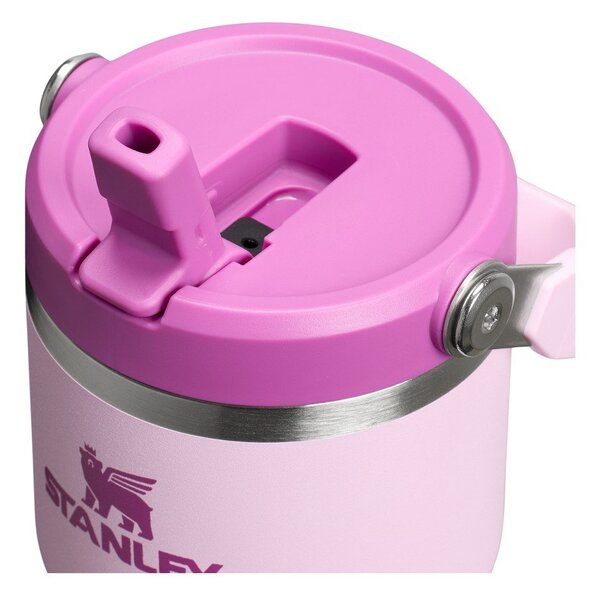 Borraccia termica rosa in acciaio inox 600 ml IceFlow™ Flip Straw 2.0 Cherry Blossom – Stanley