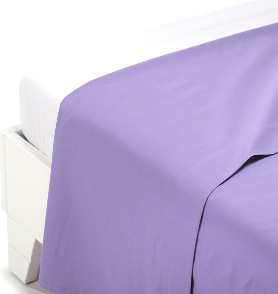 Lenzuolo Superiore In Cotone Cotone Tinta Unita Singolo Caleffi Tinta Unita Violet Caleffi
