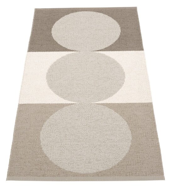 Tappeto da interno/esterno grigio/color crema 70x140 cm Otto Clay – Pappelina