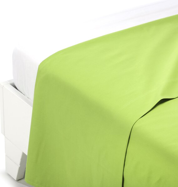 Lenzuolo Superiore In Cotone Cotone Tinta Unita Singolo Caleffi Tinta Unita Menta Caleffi