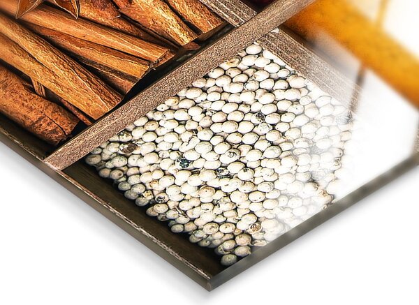 Dipinto su vetro 30x30 cm Spices Box – Styler