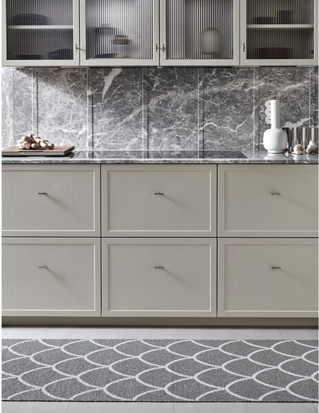 Tappeto da interno/esterno grigio 70x50 cm Kotte Charcoal – Pappelina