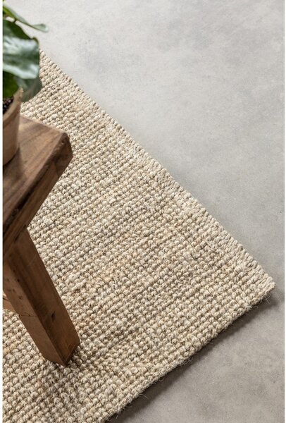 Passatoia color crema in iuta 80x200 cm Bouclé – Hanse Home