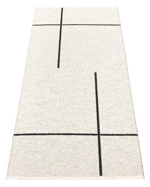 Passatoia da interno/esterno nera 70x180 cm Fred Black – Pappelina