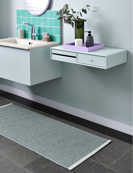 Tappeto da interno/esterno verde chiaro 85x160 cm Mono Sage Army – Pappelina