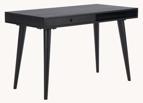 Scrivania in legno massiccio con cassetto Tova
