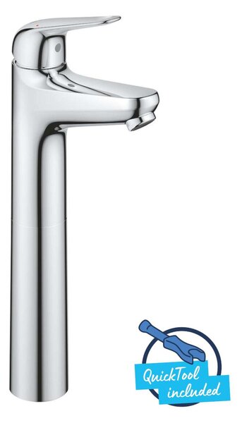 Grohe Swift - Miscelatore da lavabo, con sistema di scarico Push-Open, cromo 24331001