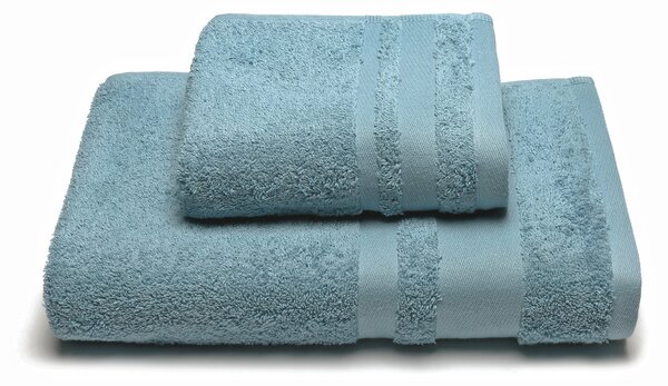 Asciugamano Con Ospite In Cotone Soft Standard Spugnissima Tinta Unita Avio Caleffi