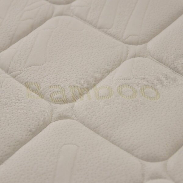Topper Lattice – Correttore Elastico, 4 cm, Bamboo Sfoderabile 80x190 Singolo standard