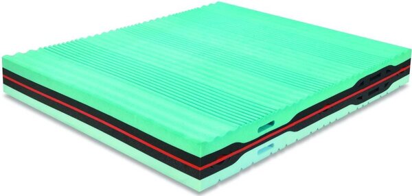 Materasso Climatizzato in Memory H26 Anatomico e Tessuto tecnico anallergico - CLIMA MEMORY 80x190 Singolo standard