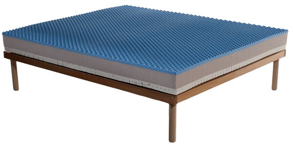 Materasso Rinfrescante in Memory gel H28 Anatomico Estate e Inverno - CONFORTPIU 140x200