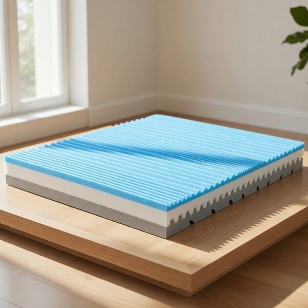 Materasso Rame Terapy in Memory gel H22 con 3D sul lato Estivo - TRIO RAME 85x200