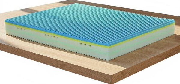 Materasso Memory Gel Rame Terapia – 3D Estivo, 25 cm | FIVE RAME 80x190 Singolo standard