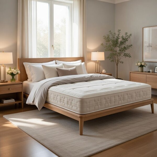 Materasso Memory alla Soia H24 Ortopedico Multionda Tessuto LINO e 3D- SOYA MEMORY 85x195