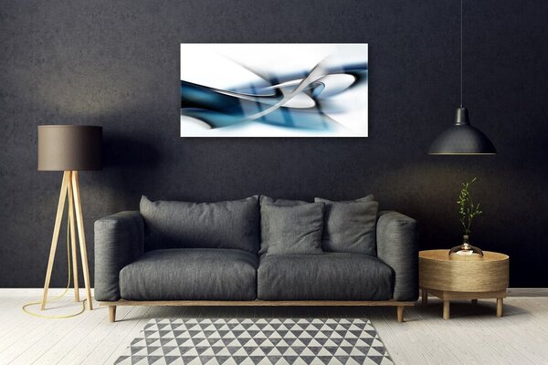 Quadro in vetro Grafica astratta 100x50 cm 2 appendini