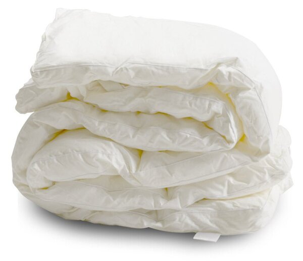 Topper correggi materasso termoregolatore in piuma oca 20% Piumino 80% Piumetta 600 GR/MQ 160x200 cm 160x200