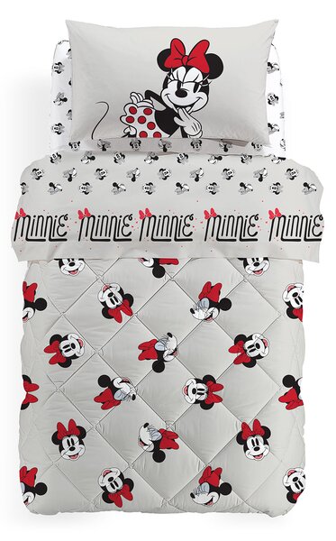 Trapunta In Cotone Minnie Retro' Piazza E Mezza Warner Bros Ragazza Caleffi