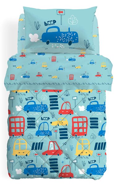 Trapunta In Cotone Beep Singolo Caleffi Kids Ragazza Caleffi